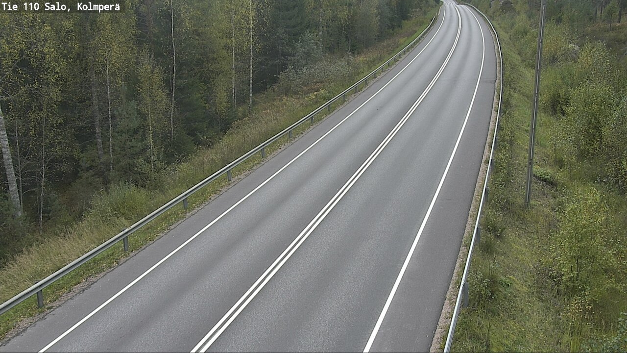 Weather Camera Image Väg 110 Salo, Kolmperä, Salo, Varsinais-Suomi