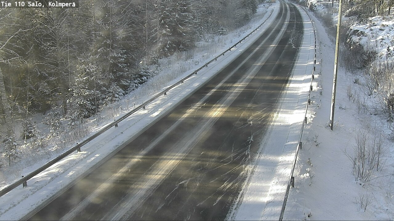 Weather Camera Image Road 110 Salo, Kolmperä, Salo, Varsinais-Suomi
