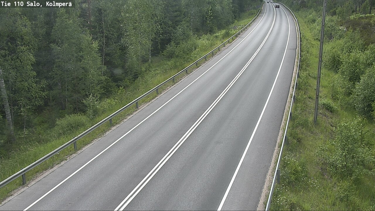 Weather Camera Image Väg 110 Salo, Kolmperä, Salo, Varsinais-Suomi