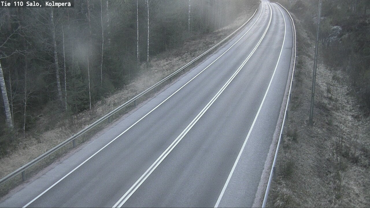Weather Camera Image Väg 110 Salo, Kolmperä, Salo, Varsinais-Suomi