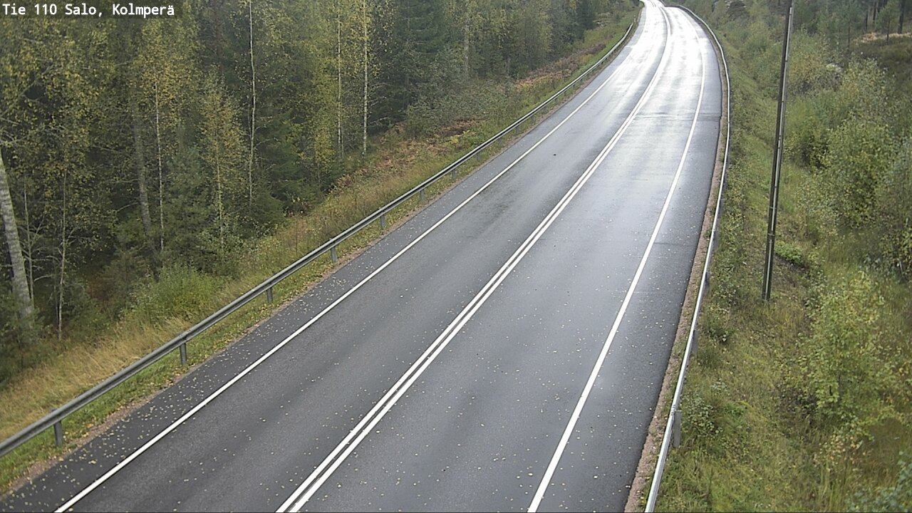 Weather Camera Image Väg 110 Salo, Kolmperä, Salo, Varsinais-Suomi