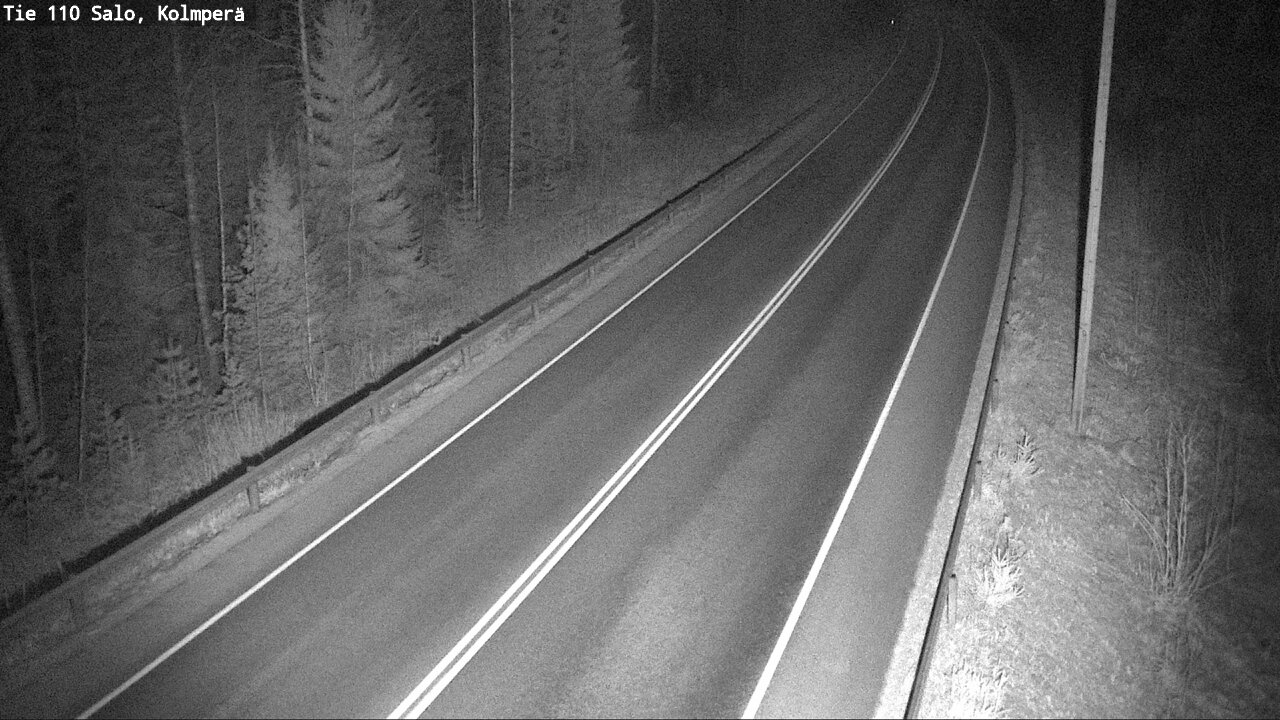 Weather Camera Image Road 110 Salo, Kolmperä, Salo, Varsinais-Suomi