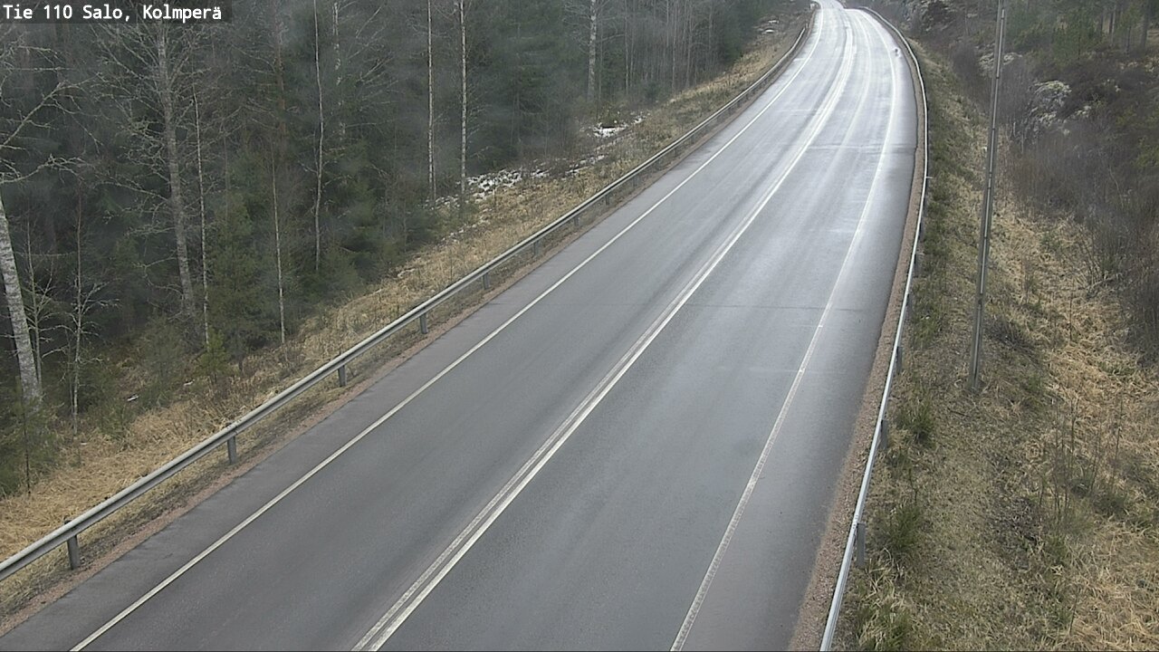 Weather Camera Image Road 110 Salo, Kolmperä, Salo, Varsinais-Suomi