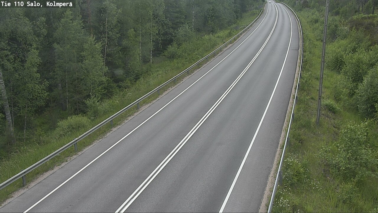 Weather Camera Image Road 110 Salo, Kolmperä, Salo, Varsinais-Suomi