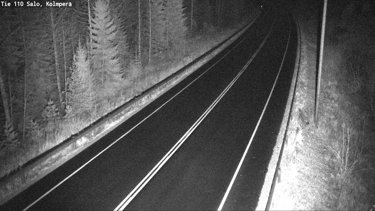 Weather Camera Image Väg 110 Salo, Kolmperä, Salo, Varsinais-Suomi