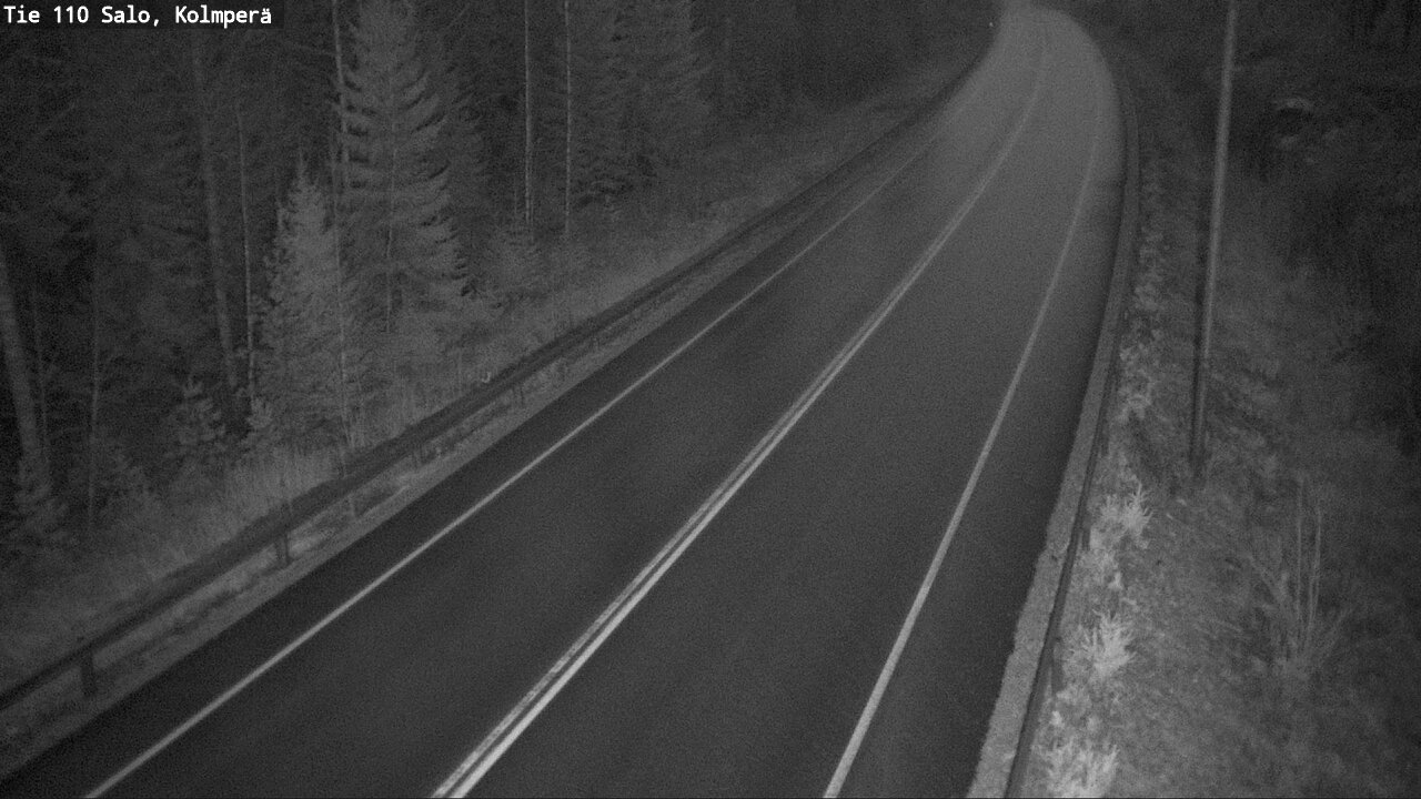 Weather Camera Image Road 110 Salo, Kolmperä, Salo, Varsinais-Suomi