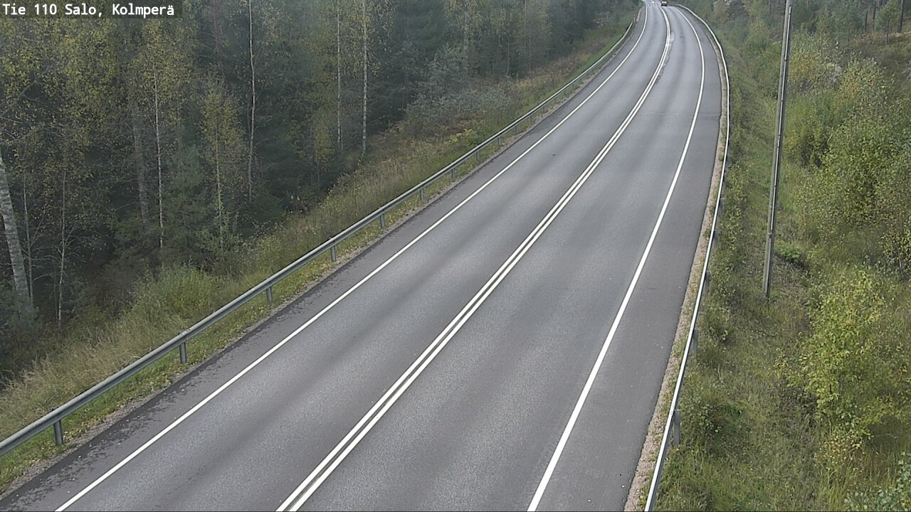 Weather Camera Image Road 110 Salo, Kolmperä, Salo, Varsinais-Suomi