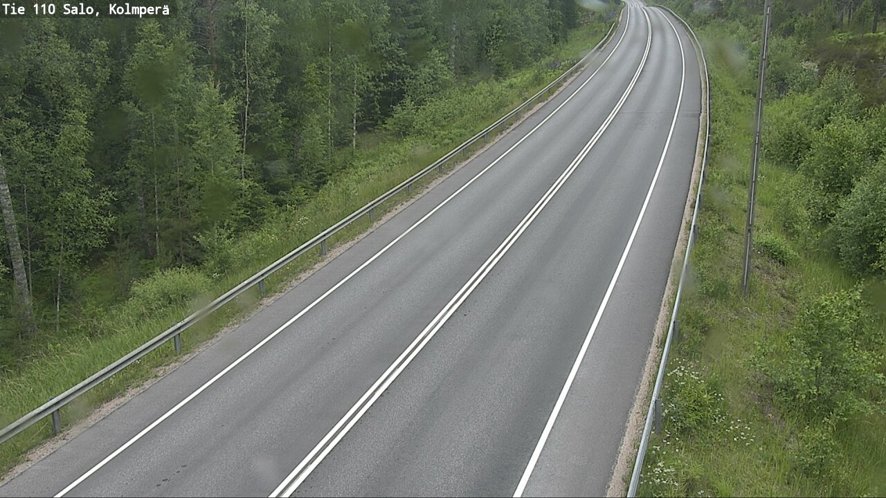 Weather Camera Image Väg 110 Salo, Kolmperä, Salo, Varsinais-Suomi