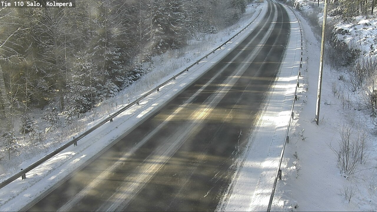 Weather Camera Image Road 110 Salo, Kolmperä, Salo, Varsinais-Suomi