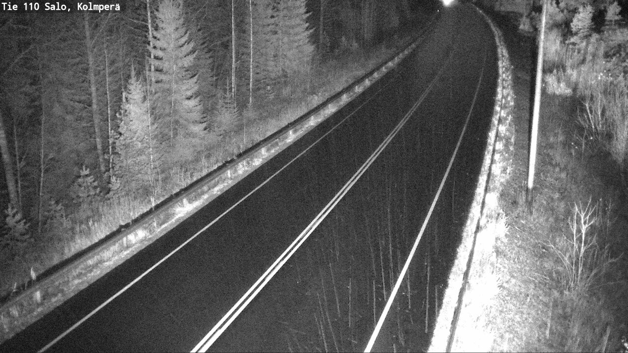 Weather Camera Image Road 110 Salo, Kolmperä, Salo, Varsinais-Suomi