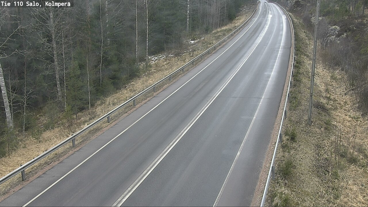 Weather Camera Image Road 110 Salo, Kolmperä, Salo, Varsinais-Suomi