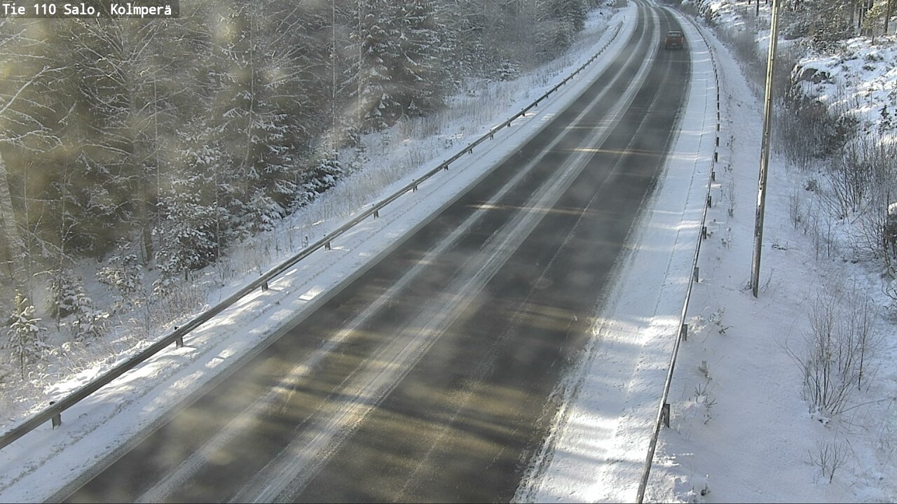 Weather Camera Image Väg 110 Salo, Kolmperä, Salo, Varsinais-Suomi