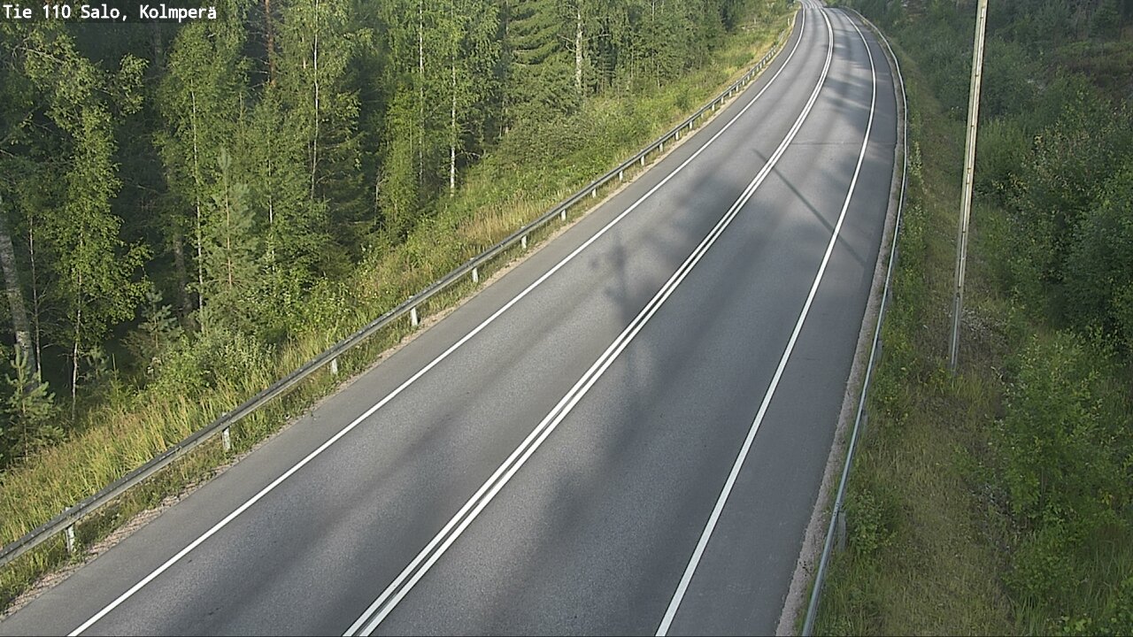 Weather Camera Image Väg 110 Salo, Kolmperä, Salo, Varsinais-Suomi
