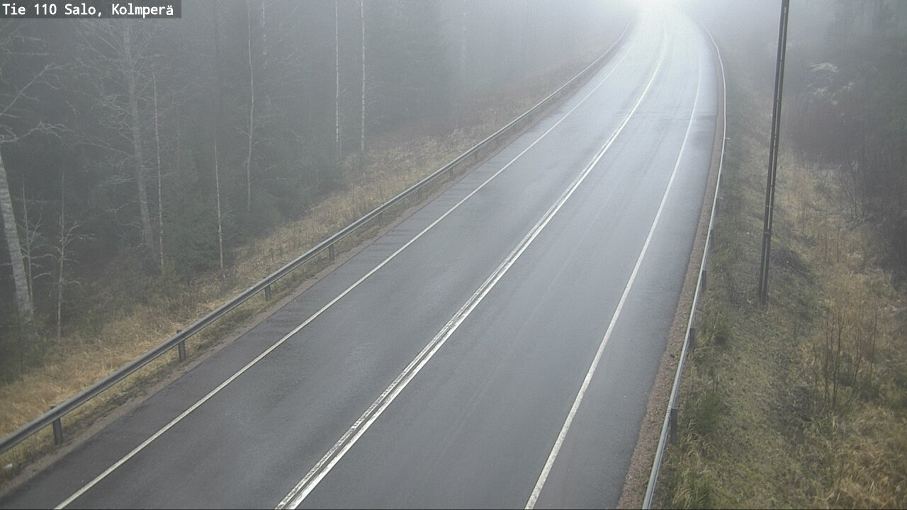 Weather Camera Image Road 110 Salo, Kolmperä, Salo, Varsinais-Suomi