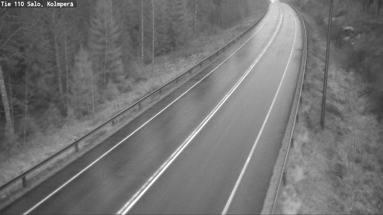 Weather Camera Image Road 110 Salo, Kolmperä, Salo, Varsinais-Suomi