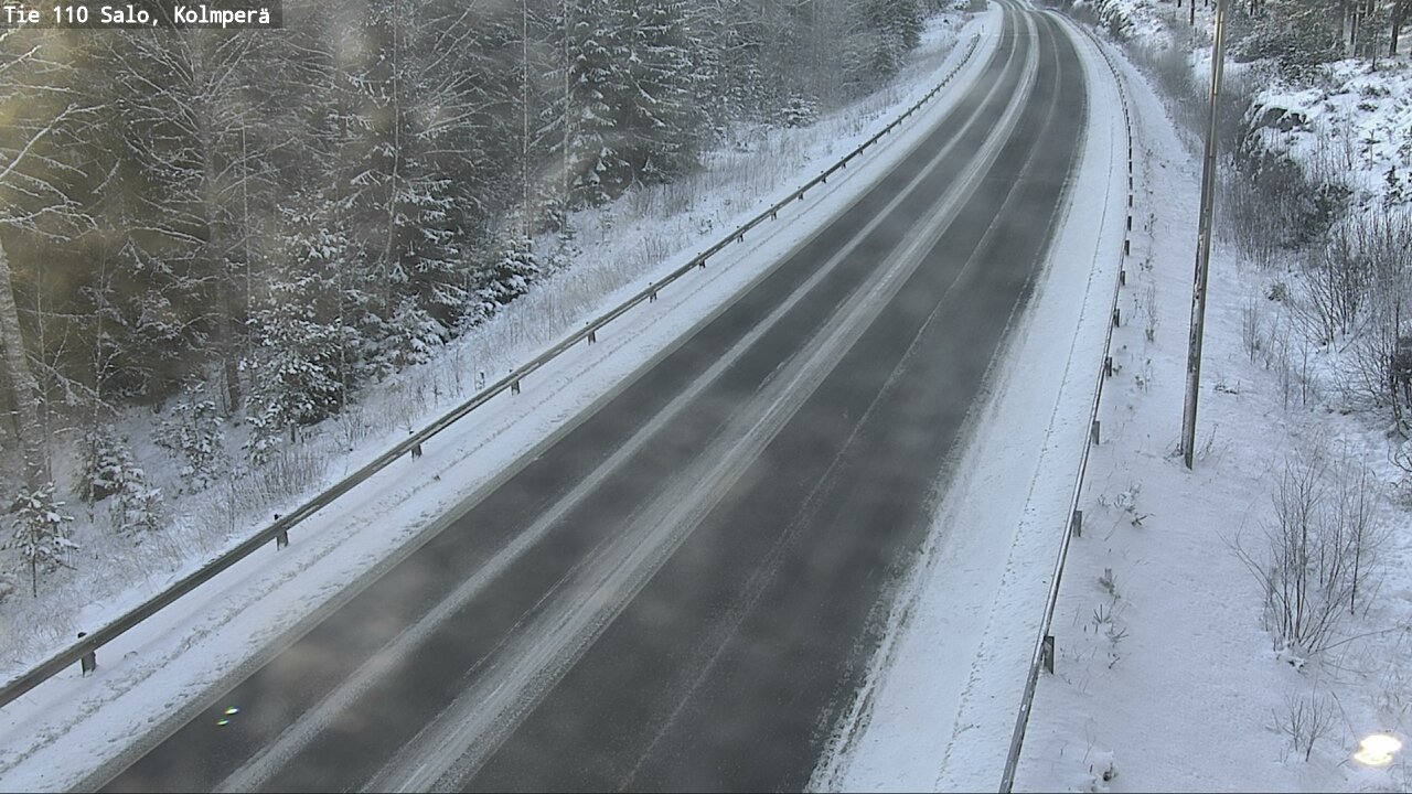 Weather Camera Image Väg 110 Salo, Kolmperä, Salo, Varsinais-Suomi
