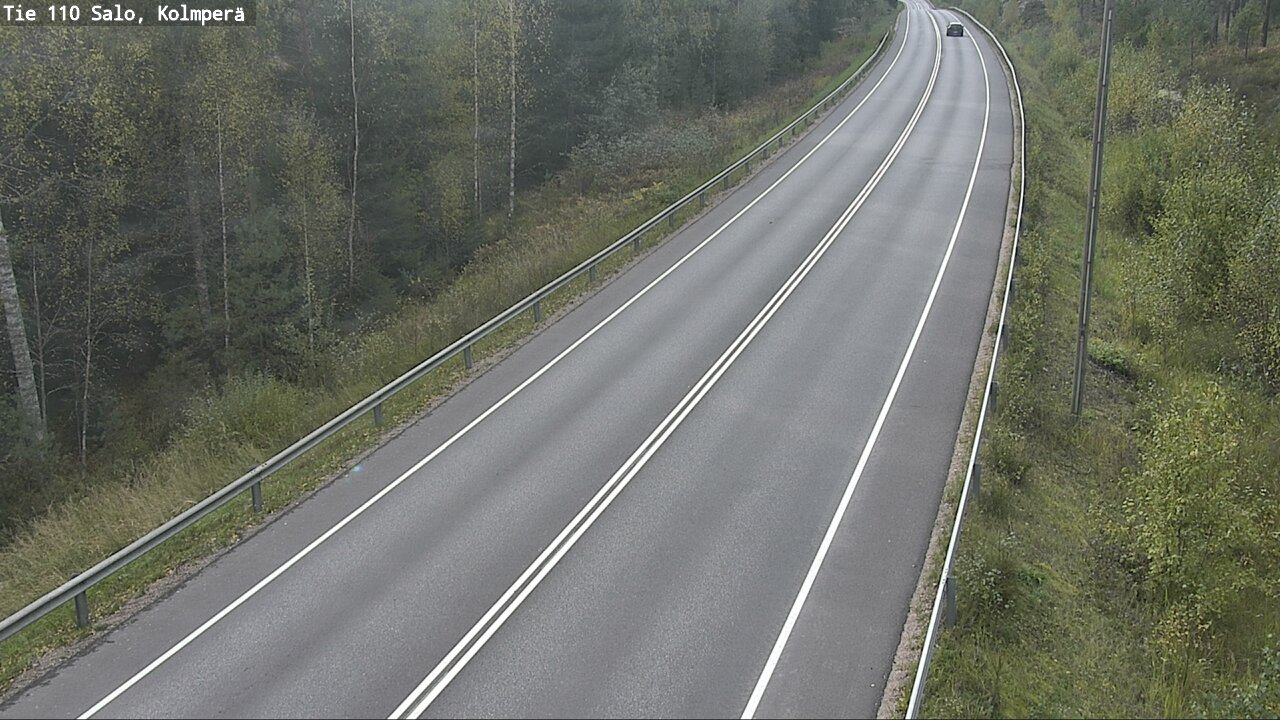 Weather Camera Image Väg 110 Salo, Kolmperä, Salo, Varsinais-Suomi