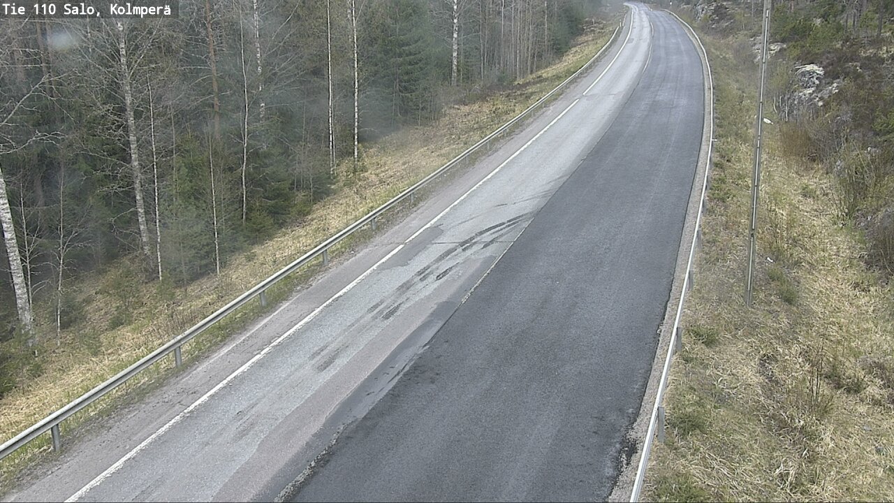 Weather Camera Image Road 110 Salo, Kolmperä, Salo, Varsinais-Suomi