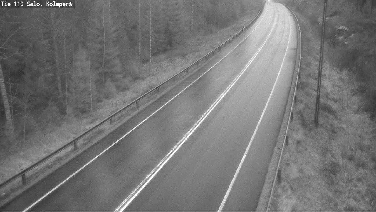 Weather Camera Image Road 110 Salo, Kolmperä, Salo, Varsinais-Suomi