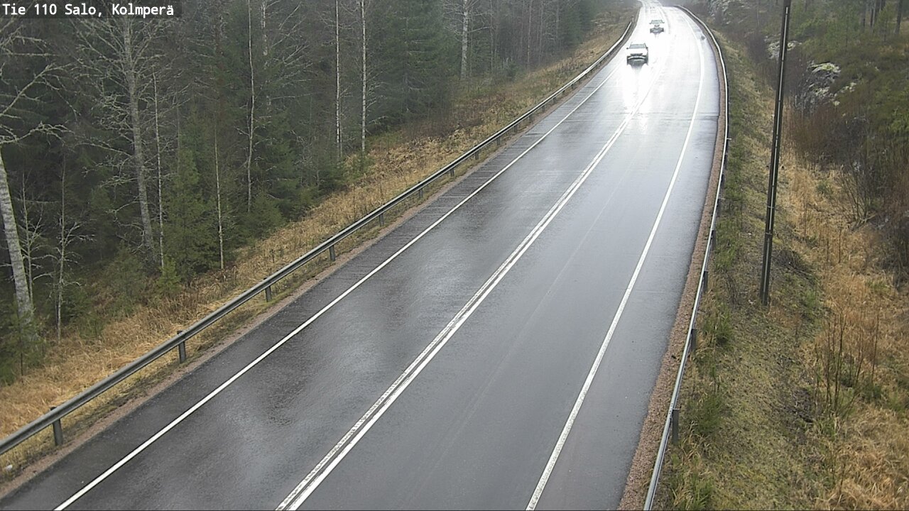 Weather Camera Image Road 110 Salo, Kolmperä, Salo, Varsinais-Suomi