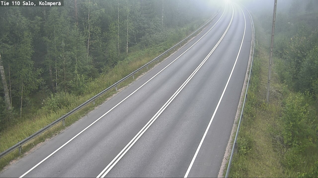 Weather Camera Image Väg 110 Salo, Kolmperä, Salo, Varsinais-Suomi