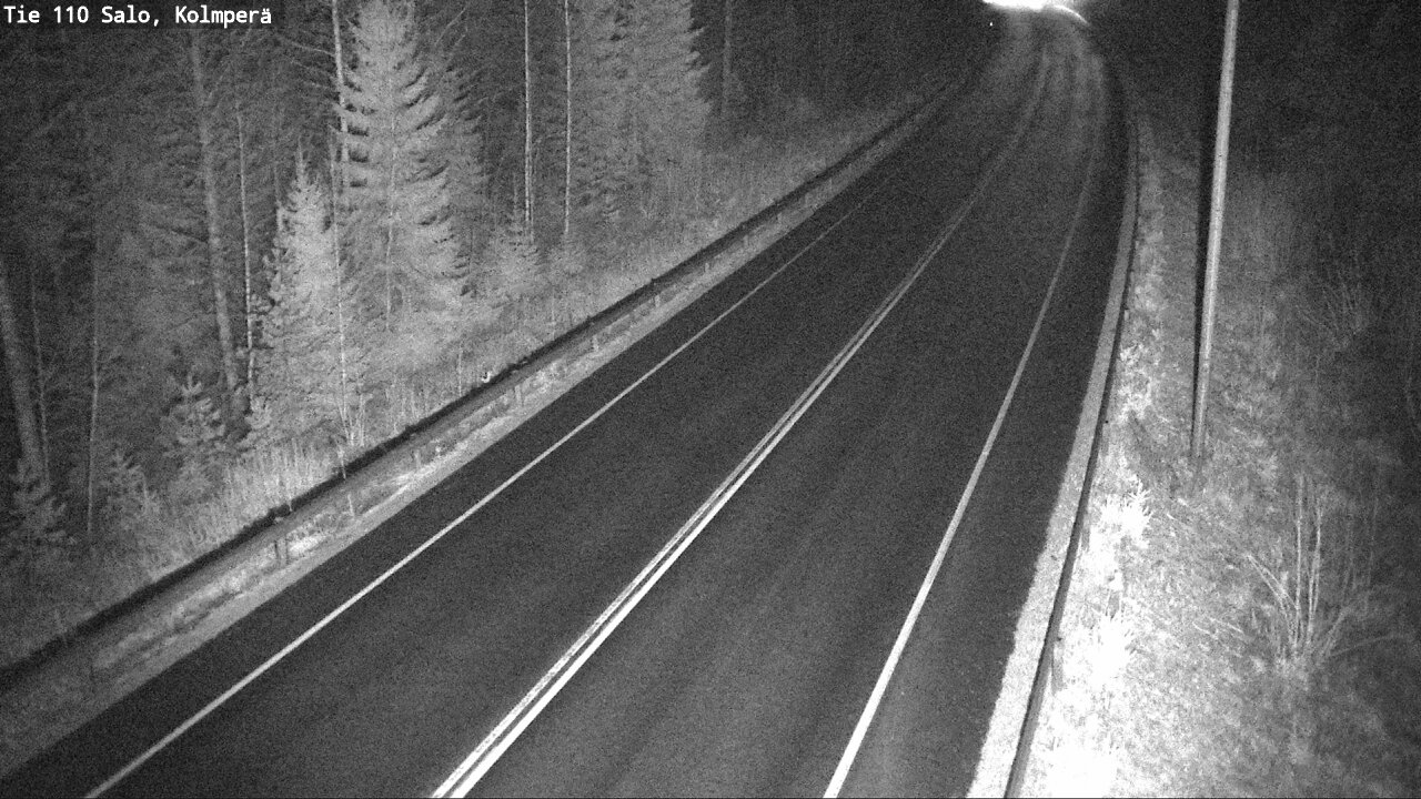 Weather Camera Image Road 110 Salo, Kolmperä, Salo, Varsinais-Suomi
