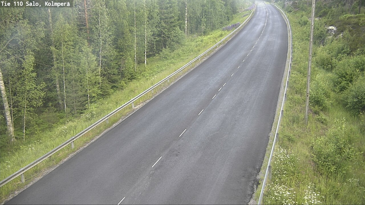 Weather Camera Image Road 110 Salo, Kolmperä, Salo, Varsinais-Suomi