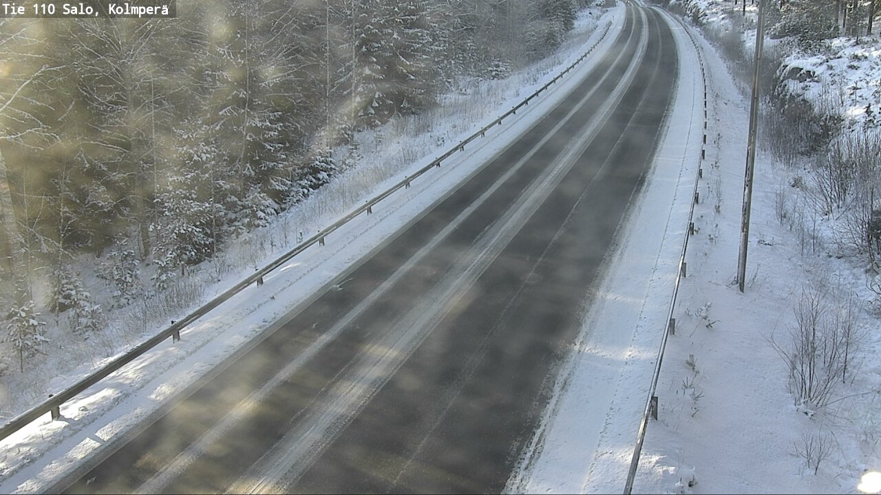 Weather Camera Image Väg 110 Salo, Kolmperä, Salo, Varsinais-Suomi