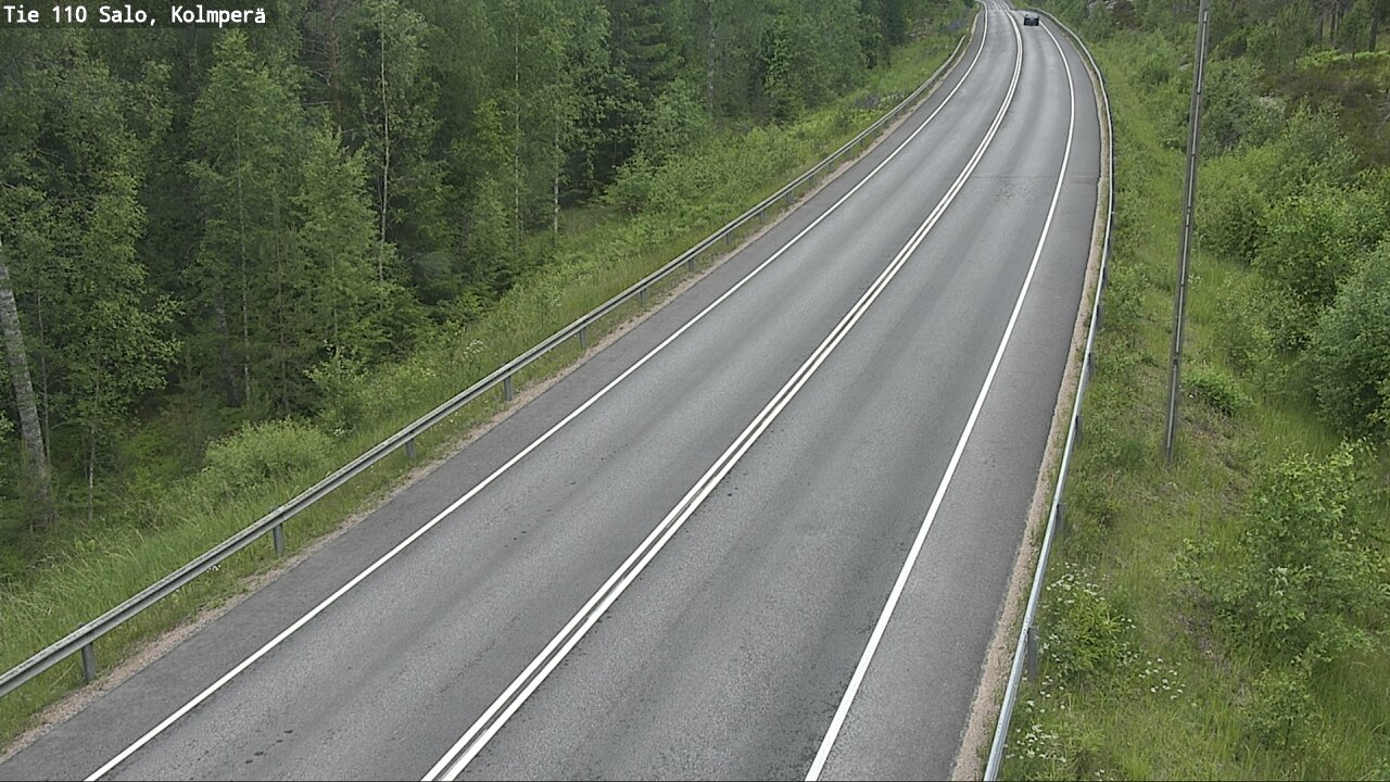 Weather Camera Image Väg 110 Salo, Kolmperä, Salo, Varsinais-Suomi