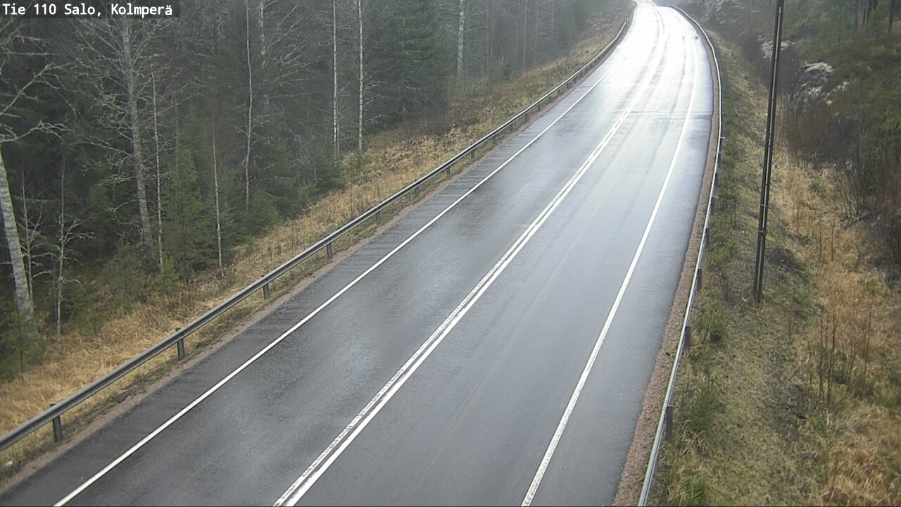 Weather Camera Image Road 110 Salo, Kolmperä, Salo, Varsinais-Suomi
