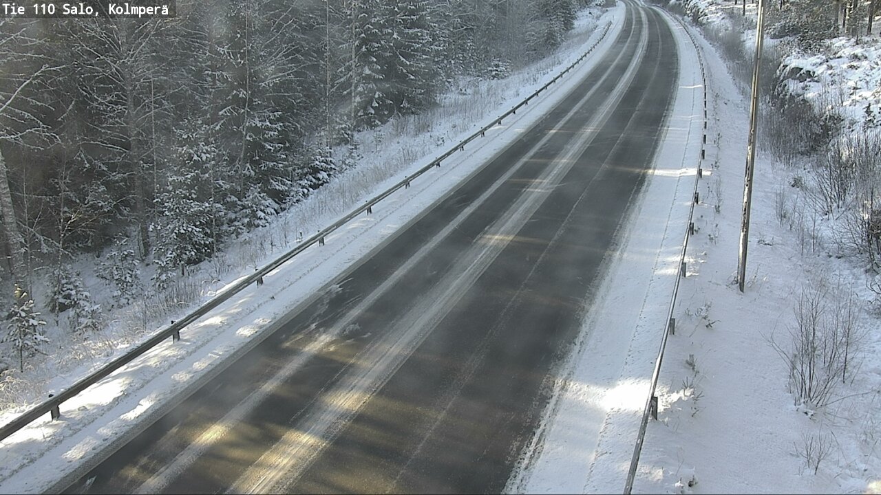 Weather Camera Image Väg 110 Salo, Kolmperä, Salo, Varsinais-Suomi