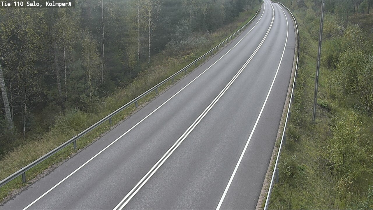 Weather Camera Image Väg 110 Salo, Kolmperä, Salo, Varsinais-Suomi