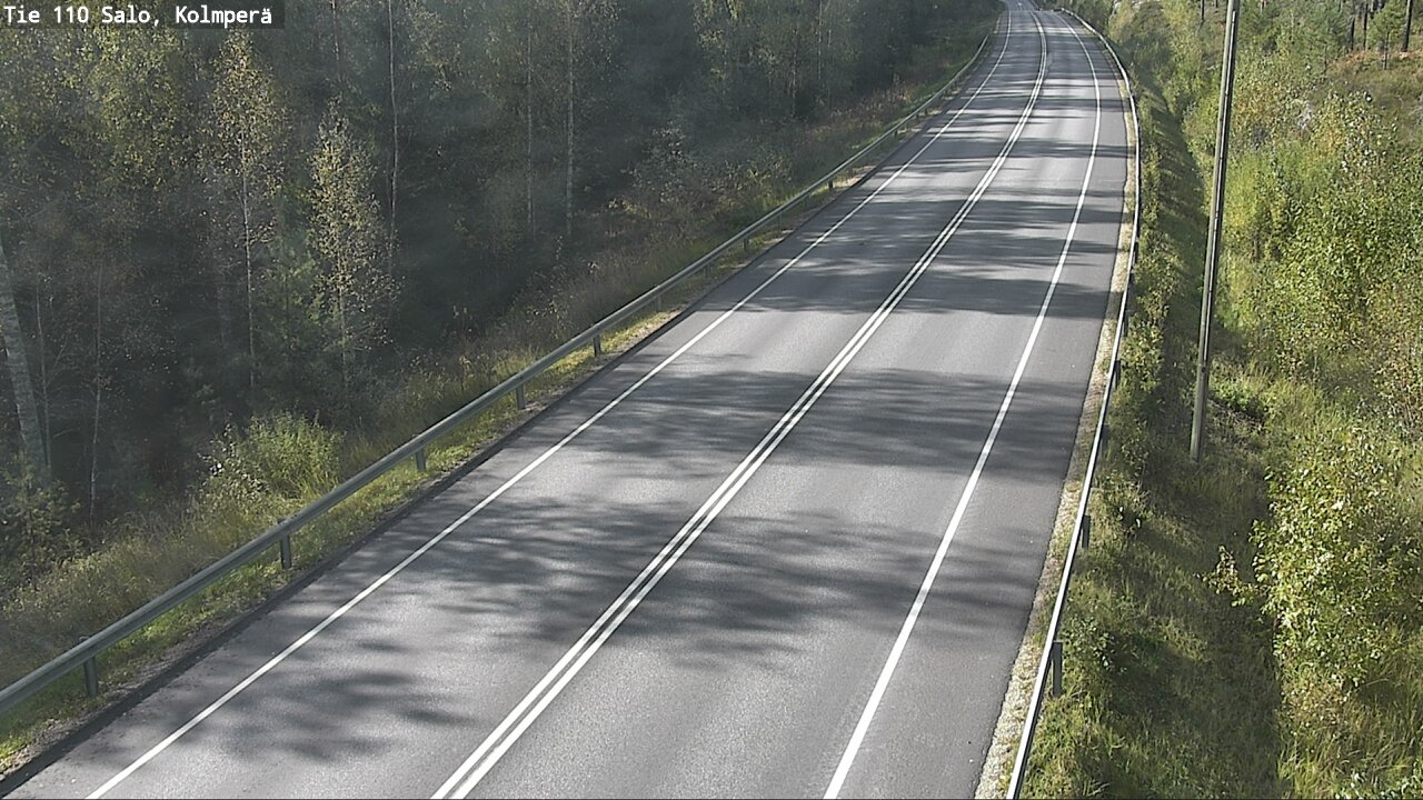 Weather Camera Image Road 110 Salo, Kolmperä, Salo, Varsinais-Suomi