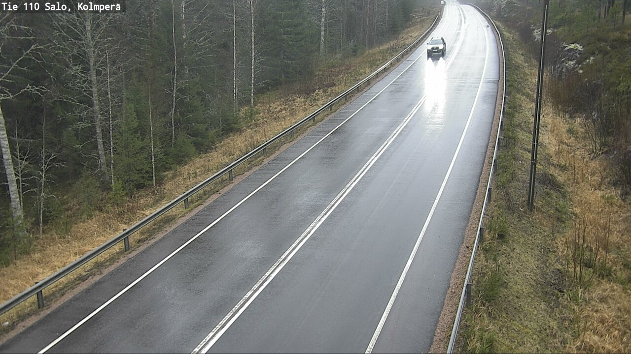 Weather Camera Image Road 110 Salo, Kolmperä, Salo, Varsinais-Suomi