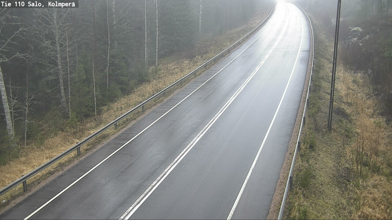 Weather Camera Image Road 110 Salo, Kolmperä, Salo, Varsinais-Suomi
