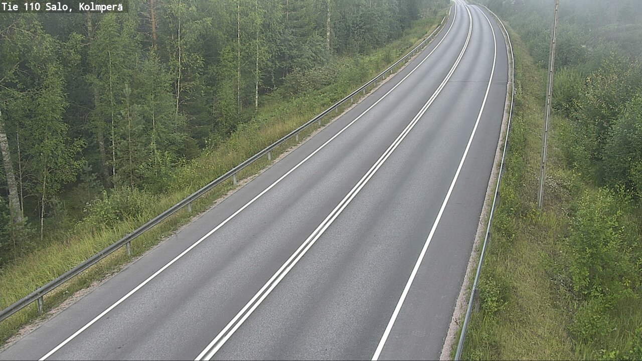 Weather Camera Image Väg 110 Salo, Kolmperä, Salo, Varsinais-Suomi