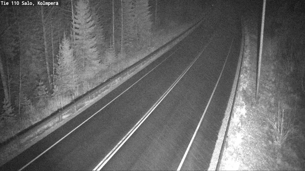 Weather Camera Image Road 110 Salo, Kolmperä, Salo, Varsinais-Suomi