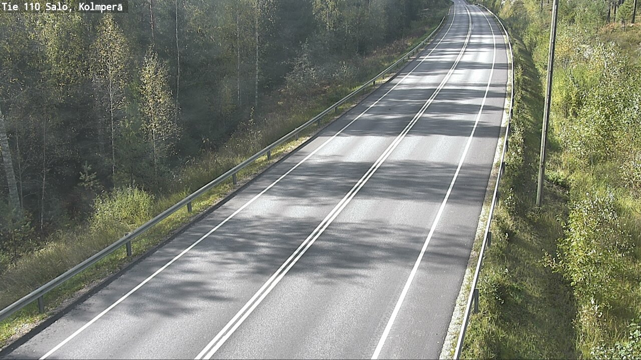 Weather Camera Image Road 110 Salo, Kolmperä, Salo, Varsinais-Suomi