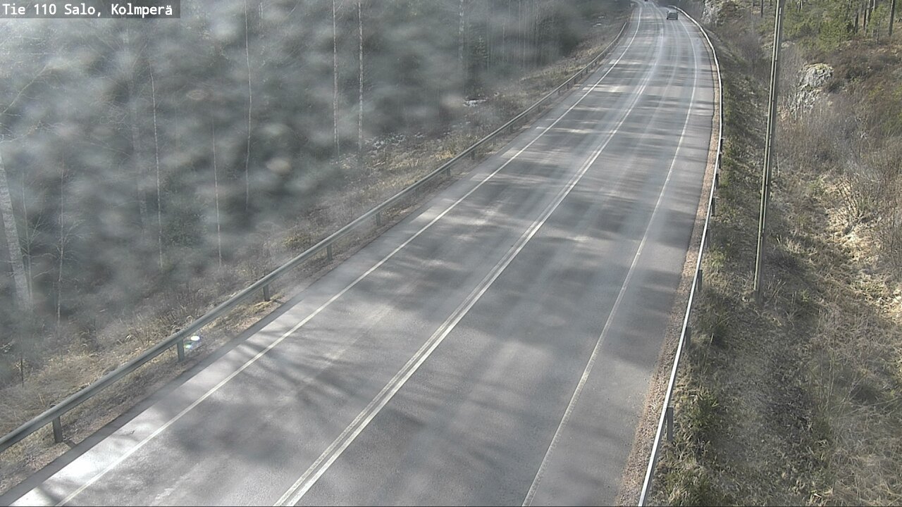 Weather Camera Image Road 110 Salo, Kolmperä, Salo, Varsinais-Suomi