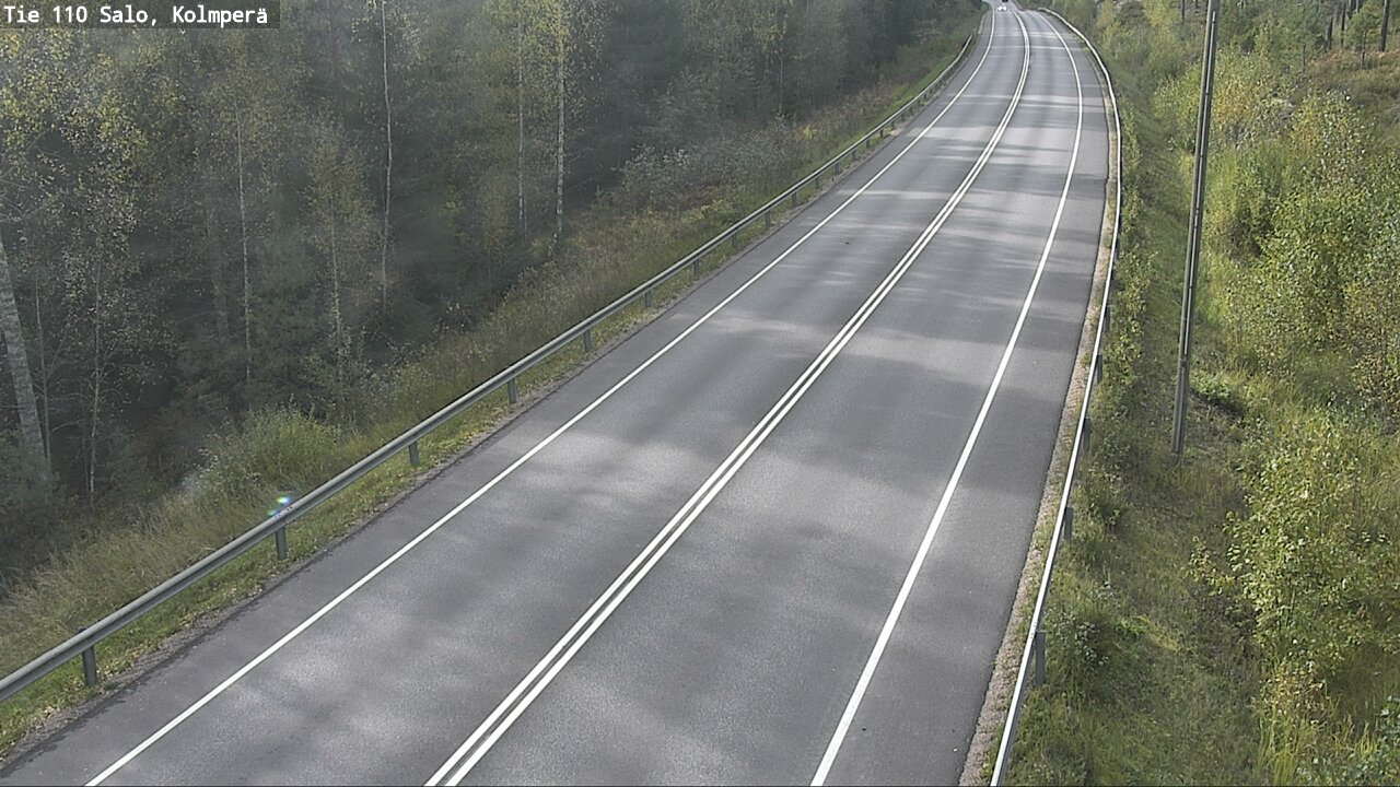 Weather Camera Image Road 110 Salo, Kolmperä, Salo, Varsinais-Suomi