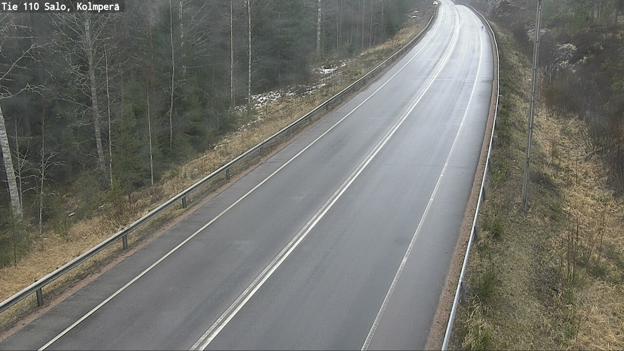 Weather Camera Image Road 110 Salo, Kolmperä, Salo, Varsinais-Suomi