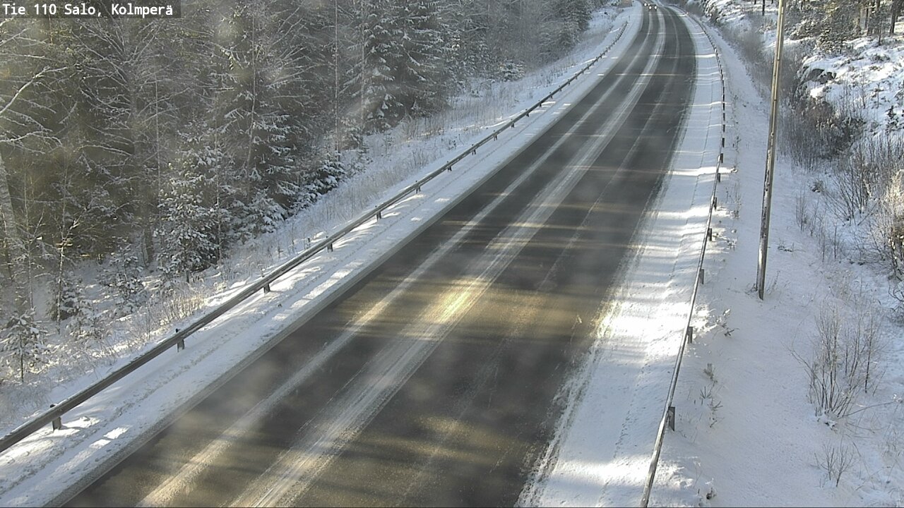 Weather Camera Image Road 110 Salo, Kolmperä, Salo, Varsinais-Suomi
