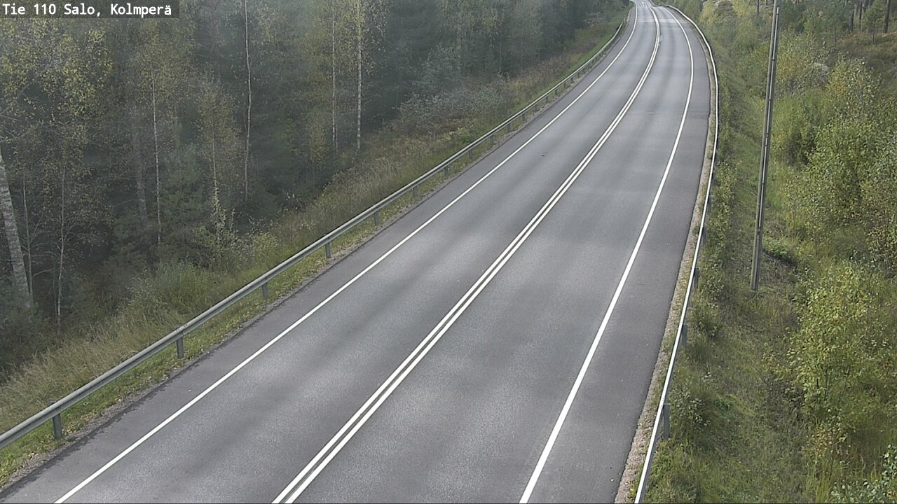 Weather Camera Image Road 110 Salo, Kolmperä, Salo, Varsinais-Suomi