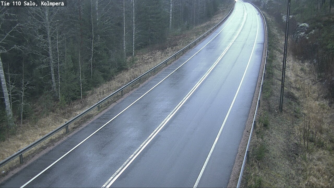 Weather Camera Image Road 110 Salo, Kolmperä, Salo, Varsinais-Suomi