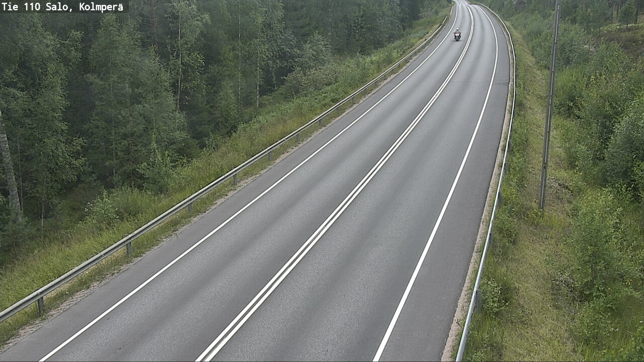 Weather Camera Image Road 110 Salo, Kolmperä, Salo, Varsinais-Suomi