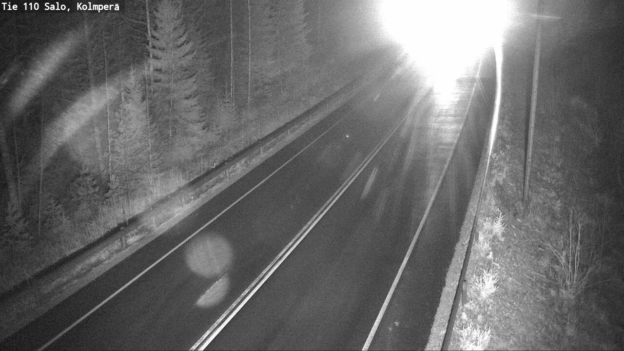 Weather Camera Image Road 110 Salo, Kolmperä, Salo, Varsinais-Suomi