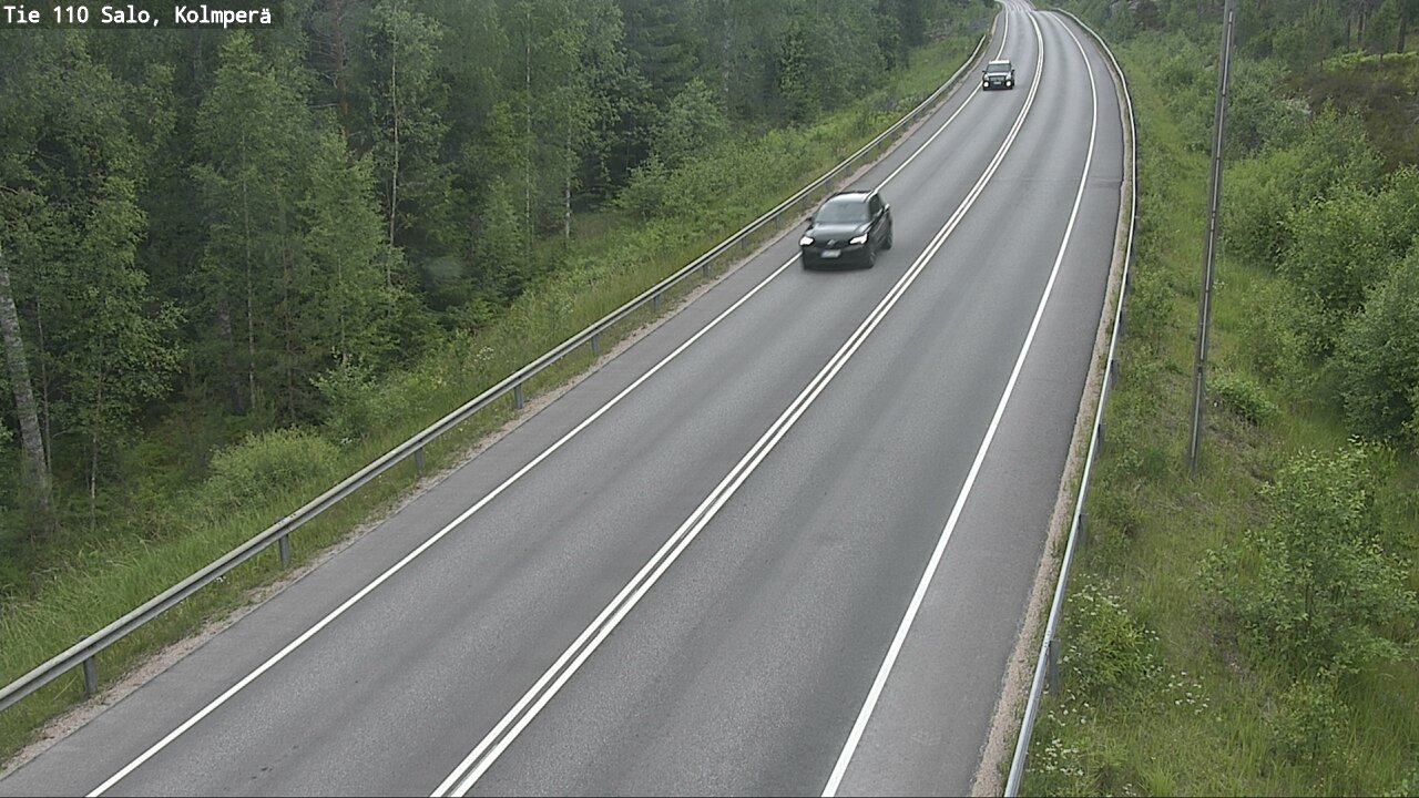 Weather Camera Image Väg 110 Salo, Kolmperä, Salo, Varsinais-Suomi