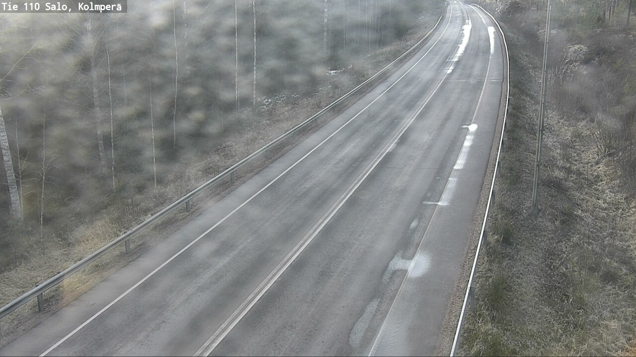 Weather Camera Image Road 110 Salo, Kolmperä, Salo, Varsinais-Suomi