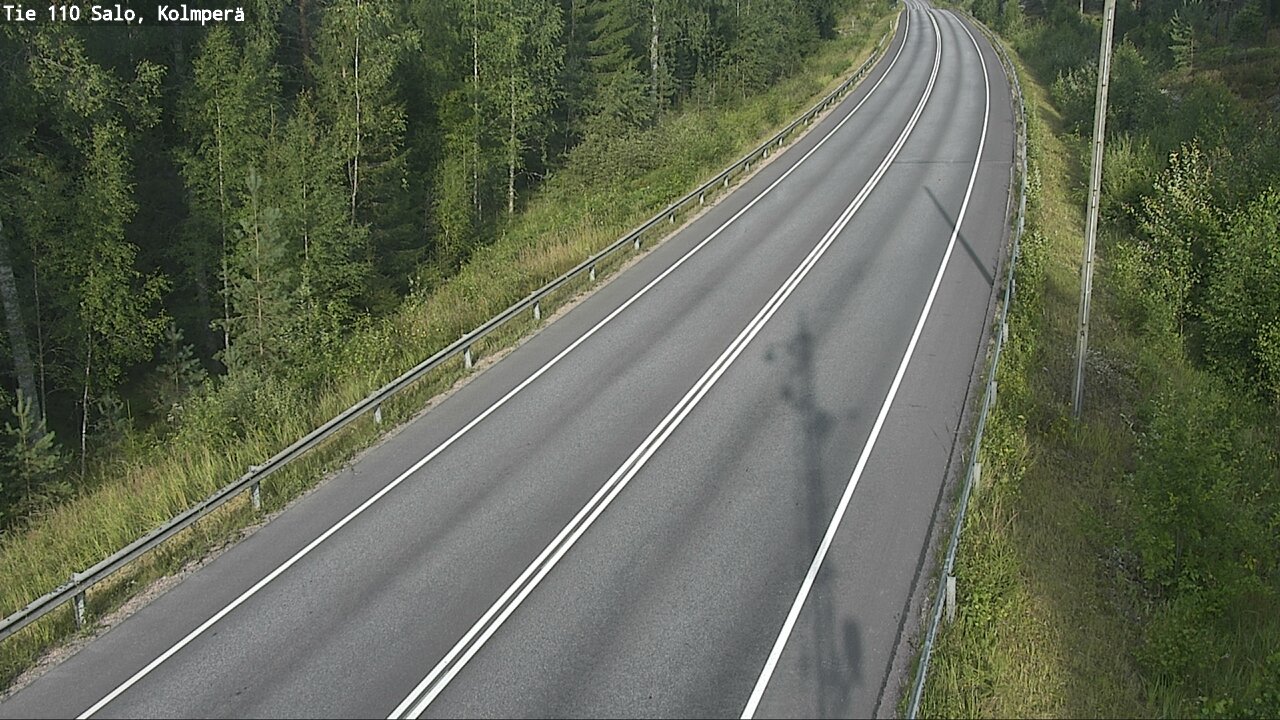 Weather Camera Image Väg 110 Salo, Kolmperä, Salo, Varsinais-Suomi