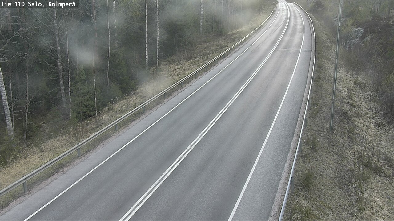 Weather Camera Image Väg 110 Salo, Kolmperä, Salo, Varsinais-Suomi